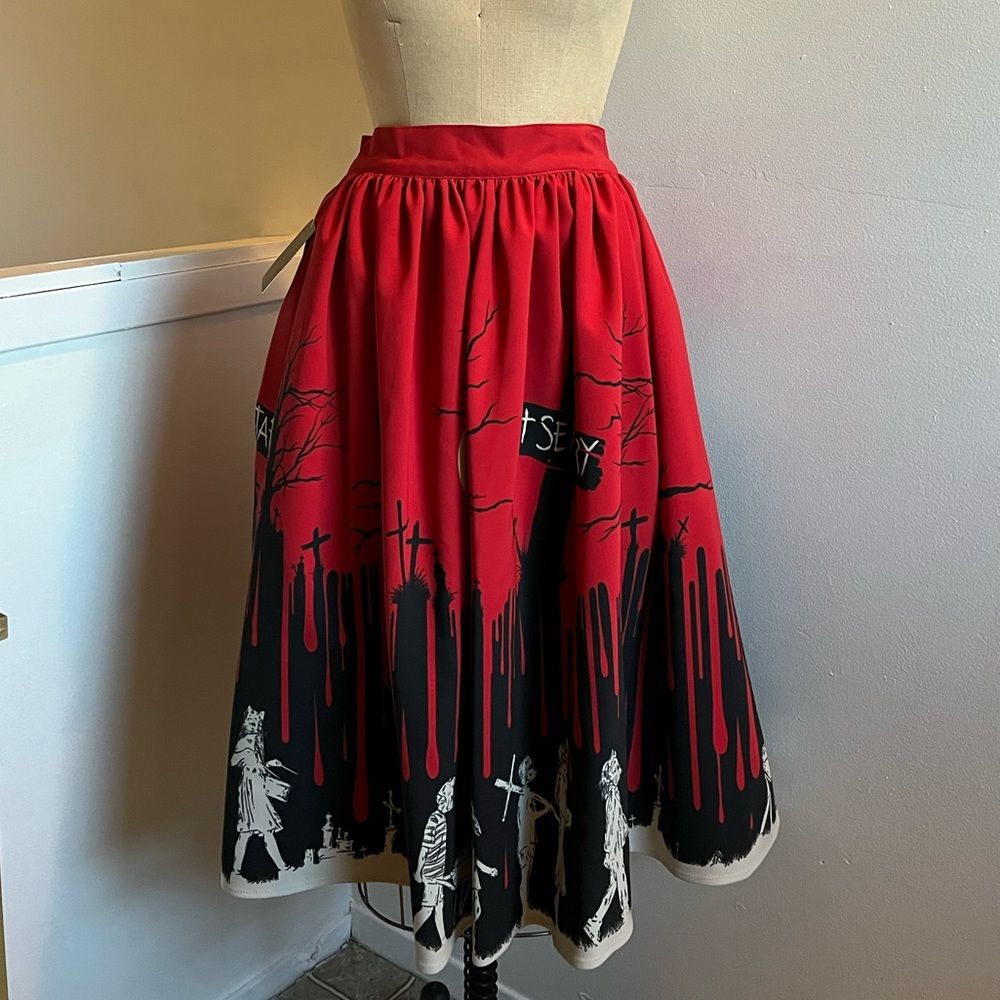 NWT Pet Sematary Skirt Vixen by Micheline Pitt